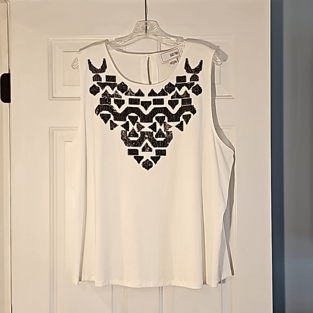Joan Vass Top Size 3X